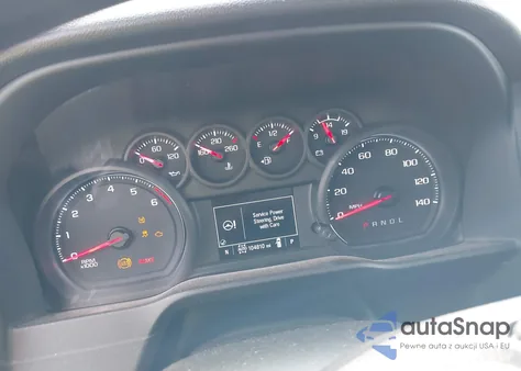 2021 Chevrolet Silverado 1500 4Wd Short Bed Custom Trail Boss z USA, uszkodzony, nr VIN 1GCPYCEF8MZ145441